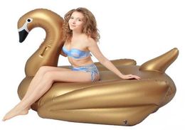 New Inflatable Flamingo Inflatable Floats swimming pool toys For Kids And Adult Swan Inflatable Floats Swimming Ring swimming Raft9765171