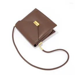 Shoulder Bags Female Crossbody Handbag Small Leather Bag Stylish Postman Luxury Purse 2024.