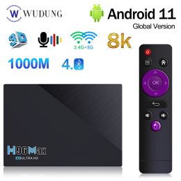 Box New H96 MAX RK3566 Smart TV Box Android 11 8GB RAM 64GB 4GB 32GB Support 1080p 8K 24fps 1000M H96Max Media Player Set Top Box