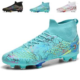 American Football Shoes Men's Boots Professional For Kids Outdoor Breathable Soccer Society Indoor Man