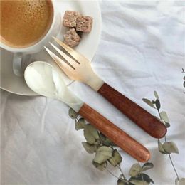 Spoons Home Kitchen Tool Caviar Coffee Tableware Scoop Teaspoon Ice Cream Dessert Spoon Fork Shell