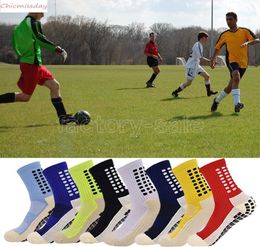 Men039s Anti Slip Football Socks Athletic Long Socks Absorbent Sports Grip Socks For Basketball Soccer4194316