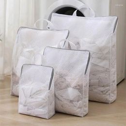 Laundry Bags 1PC 3D Bag WithDrawable Mesh Washing Machine Philtre Anti Deformation