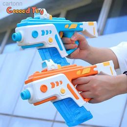 Gun Toys Mini Water Gun Electric Spray Automatic High Speed Strong Summer Water Pistol Beach Game Toy for Kids Boys Girls Adults Toy Gift 240408