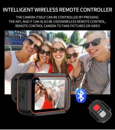 Cameras Ultra HD 4K Sports Camera Remote Control 2 Inch Screen Sport 1080P 60 Fps Waterproof Go Sport Prorecharge Hero Cam New Hot Sale