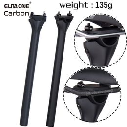 ELITA ONE MTB Carbon Fibre Seat Post 272309316mm MountainRoad Bike Seatpost UD Matte Bicycle y240325