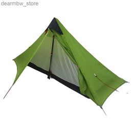 Tents and Shelters 2023 Version 3F LANSHAN 1 T door/ J Door Open Free Shipping 1Person Plus VersionCamping 3 And 4 Season L48