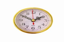 5 Pieces Round 80MM Quartz Insert Clock WITH Arabic Numerals Built in DIY Desk Clock Be Gift Repair Parts7710907