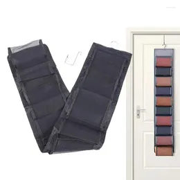 Storage Boxes Over The Door Closet Organiser 20 Grids Bag Transparent Hangings Clothes