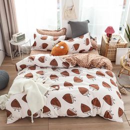 Bedding Sets Bed Linens High Quality Super Soft Beddingsets Large White Duvet Cover Set 220 240cm 200 230cm King 3/4pcs Jogo De Cama