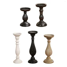 Candle Holders Holder Table Centrepiece Pographic Prop Roman Pillar Candlestick Stand For Scenery Farmhouse Party Wedding Living Room