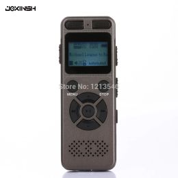 Players Gray Secret Digital Audio Voice Recorder 8GB Professional Portable Recorder MP3 For Business Support Up to 64G TF Card