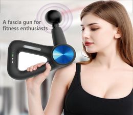 Massage Gun Electric Smart Hit Fascia Gun Pain Deep Tissue Therapy for Body Massager Exercising Relaxation Shaping Slimming5701838