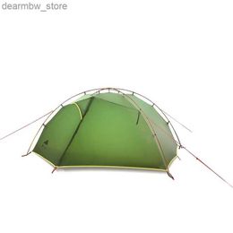 Tents and Shelters FLAMES CREED TAIJI 2 15D Nylon Camping Ultralight Tent Outdoor 2 Persons 3/4 Season Double Layer Camping Hiking Tents L48