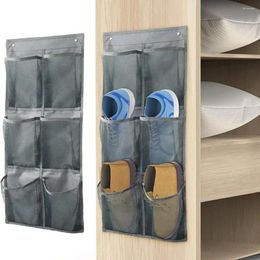 Storage Boxes Multifunction Shoe Rack Thickened Door Hanging Convenient Large Mesh Pockets Closet Dormitory Supply