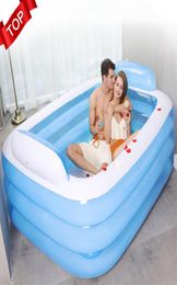 150180CM Inflatable Swimming PVC Thickened 3Ring Paddling Bathing Tub Summer Pool For Adult Kids piscina5539614