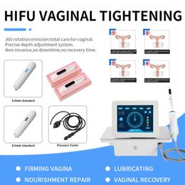 Portable Slim Equipment Vaginal Hifu Skin Care Equipment Cleansing Resurfacing Bio Microcurrent Vagina Spa Salon Use Beauty