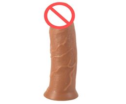 Super Soft Flexible Dildo For Beginner Artificial Realistic Penis Fake Dick For Women Female Masturbator Adult lesbian Sex Toy 5 C8493651