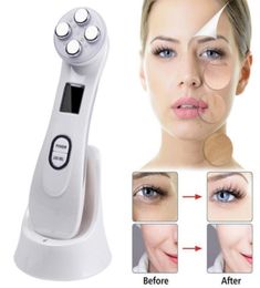 Portable Galvanic RF Facial Machine Skin Care Wrinkle Removal Face Lifting Beauty Equipment Rechargeable Mini Facial Massager7661009