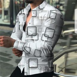 Men's Dress Shirts 2024 Selling Fashion Casual Sports Suit Shirt Soft And Comfortable HD Pattern Designer Design Top