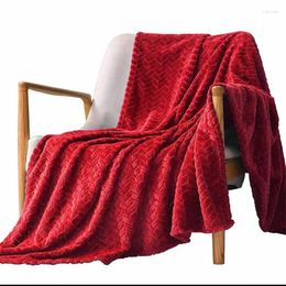 Blankets Winter Flannel For Beds Solid Coral Fleece Faux Fur Throw Coverlet Sofa Cover Bedspread Soft Fluffy Plaid