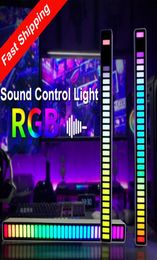 LED Bar Lights Multicolor Music Sound Control Atmosphere LED Strip with Sound Active Function Music Rhythm Light for Party Car Des1464745