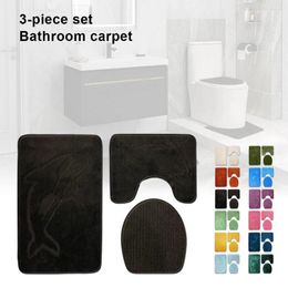 Bath Mats Durable Bathroom Rug Set Soft Touch And Easy To Clean For Cosy Home Not Easily Deformed