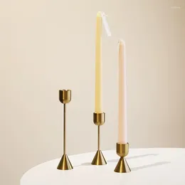 Candle Holders European Candlestick For Living Room Creative Arts And Crafts Metal Iron Sample