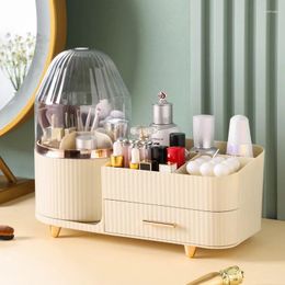 Storage Boxes Desktop Makeup Organiser With Drawers Cosmetic Box Brush Holder Eyeshadow Palette Container For Women