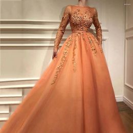 Party Dresses 574 Orange-Red V-Neck Natural A-Line Floor-Length Formal Evening Dress/Bridal Engagement Prom Gowns Birthday