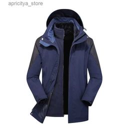 Outdoor Jackets Hoodies Winter Autumn Jackets Man and Women Thickened Hiking Outdoor Coats Mens Removable Mountaineering Jackets Coat Clothing Cjk116 L48