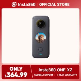 Cameras Insta360 One X2 Waterproof Action Camera Stabilization, Touch Screen, Ai Editing, Live Streaming