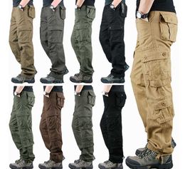 Mens Cargo Trousers 100% Cotton Work Tactical Combat Outdoor Carbo Pants for Men Made by Wigace Industry
