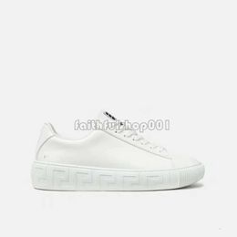 Casual Shoes Fen Dii Seashell Baroque Greca Sneakers Designer Men Shoe Low-top Lace-up Sneaker Luxury Brand Casual Shoes Fashion Outdoor Runner Trainer Trainers 833