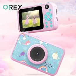 Accessories Mini Cartoon Photo Camera Toys 2.4 Inch Hd Screen Childrens Digital Camera Video Recorder Camcorder Toys for Kids Girls Gift