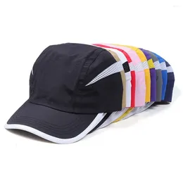 Ball Caps Thin Breathable Baseball Cap Leisure Quick Drying Adjustable Sport Hat Bonnet Spring Summer