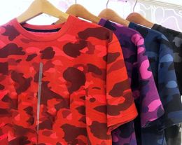 designer Mens women t shirt trend pattern short sleeves summer Camouflage T-shirts Pure cotton comfortable high quality size M-XXXL3258277