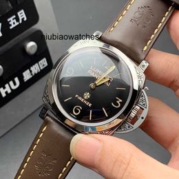 Watch For Men Luxury Mens Automatic Mechanical Designer Watch Sapphire Mirror Swiss Movement Size 47mm Imported Cowhide Strap Sport 1VOG