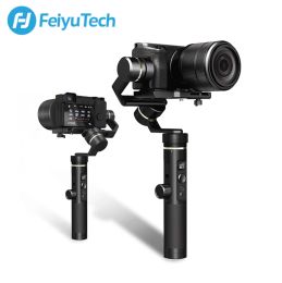 Gimbal FeiyuTech feiyu G6 Plus Gimbal 3Axis Handheld Gimbal Stabiliser for iPhone Smartphone Gopro Mirrorless cameras sony as6000