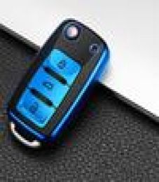 Car key case for magotan polo golf 4 3 6 5 6 mk6 passat b5 b6 b8 b7 touran bora tiguan lavida octavia5457667