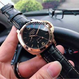 Movement Swiss Automatic Sapphire Mirror Size 44mm 13mm Imported Leather Watch Band Waterproof Designer Wristwatches Stainless Steel High Quality QLFB
