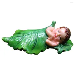 Garden Decorations Fairy Statue Ornament Figurines For Home Decor Baby Ornaments Miniature Birthday Gift Tiny Craft Presents