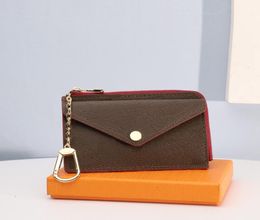 Design Purse High Quality Fast Delivery Designer Credit Card Holder Leather Coin Wallets Zipper Wallet With Box Bag Card Multifun4361350