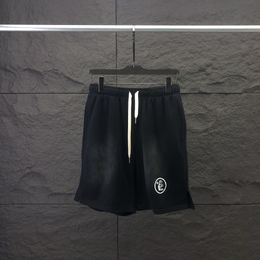 2024ss Men's designer summer new fashion black shorts mud wash loose casual beach pants size S-XL