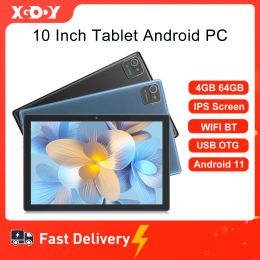 Gadgets Xgody 10 Inch Tablet Android 11 4gb 64gb Pc Ips Screen Ultrathin Wifi Bluetooth Otg Typec 6000mah Tablets with Keyboard Gift