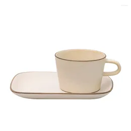 Cups Saucers Afternoon Tea Coffee Cup Mugs Mug For And Saucer Sets Set Travel Coffe Ceramic Glasses Espresso Drinkware