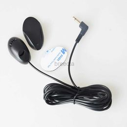 Microphones Car Microphone Mini 3.5mm Wired microphone for car stereo Audio hands-free Mic For DVD Radio Player Paste Type mini microfono 240408