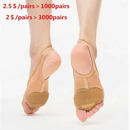 Dance Shoes Leather Mesh Calisthenics Training Skills For Half A Year Foot Toe Pads Set Belly Ballet