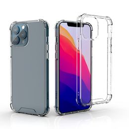 Clear Shockproof Acrylic Cases Hybrid Armor Hard For iPhone 15 14 13 12 11 Pro Max X 8 Plus Samsung S21 FE S22 S23 Ultra A13 A23 A33 A53 A73 A14 A34 A54 A04 A24 A04E MOTO