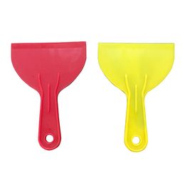 Economic Yellow Orange Plastic ABS Scraper Putty Knife